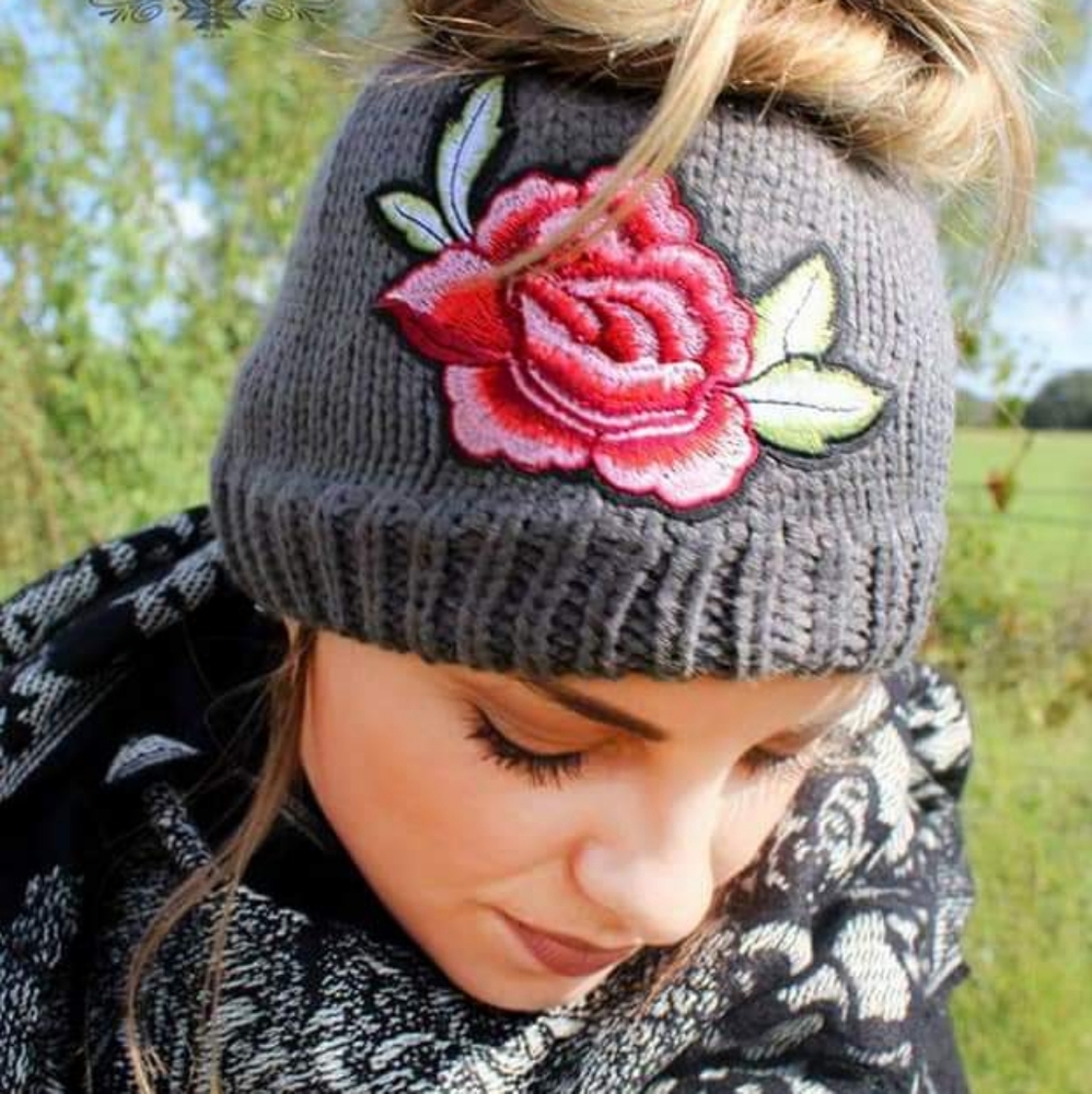 Ponytail  Beanie
